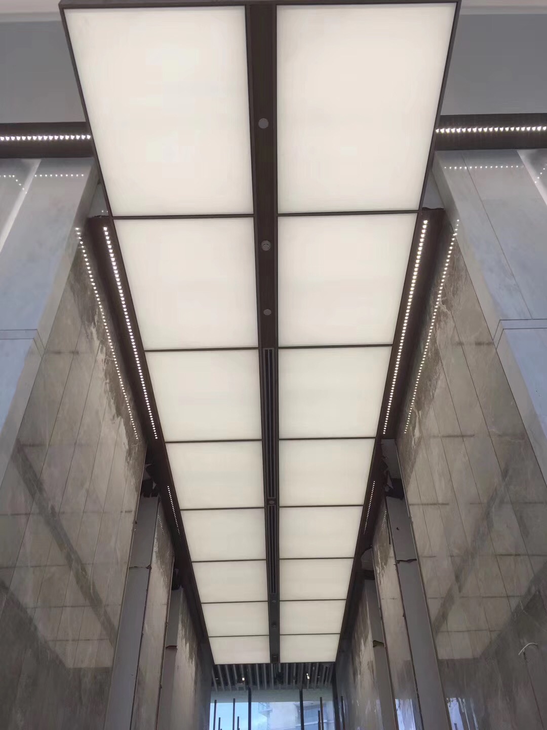 Translucent Grid Image